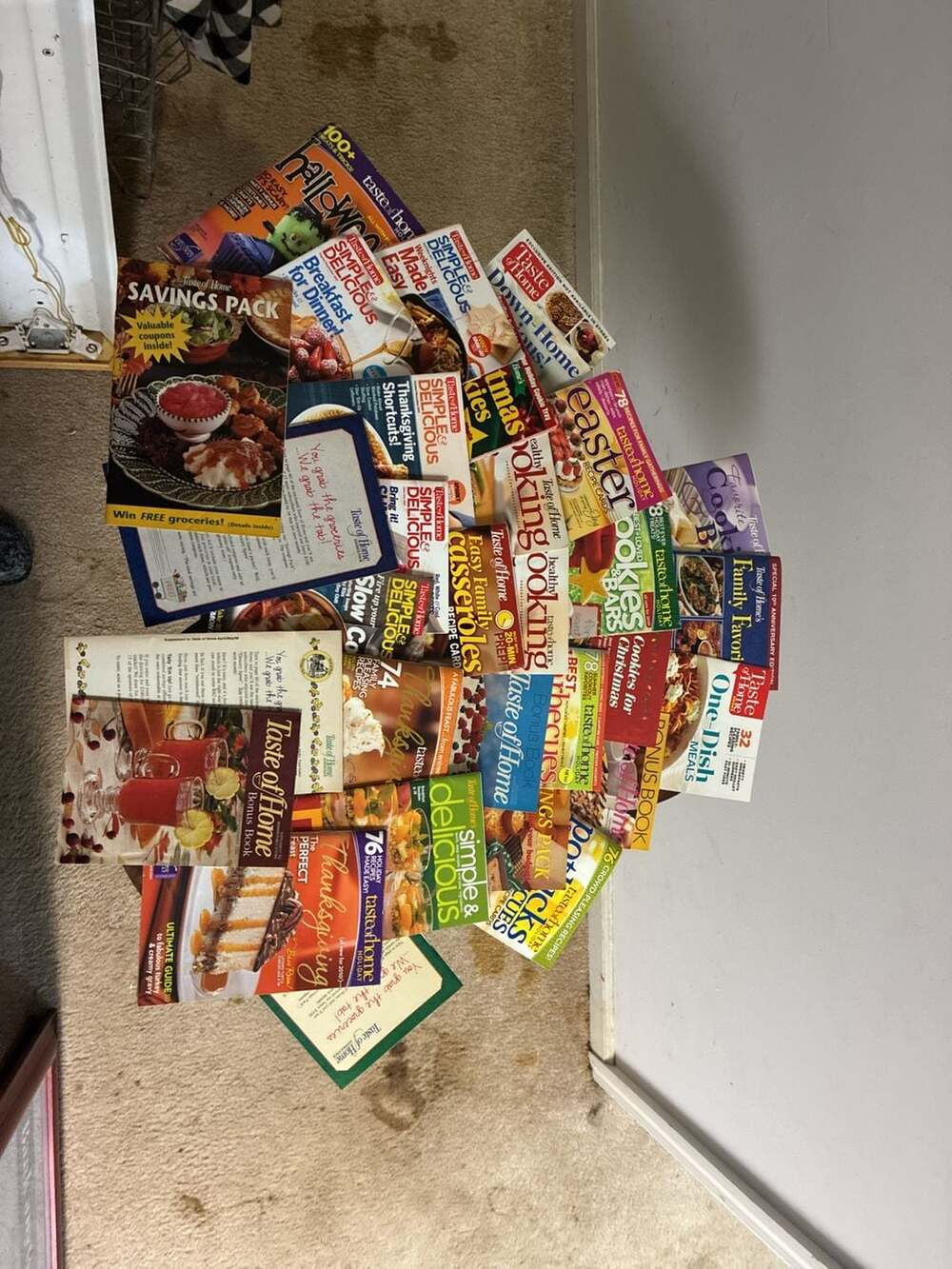 Taste of Home Recipe Magazines Lot of 24 Cookbooks